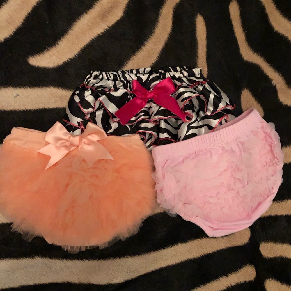 Ruffle Bottom Diaper Cover Bundle